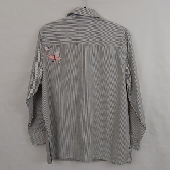 Drapers & Damon's Shirt Butterflies Fireflies Med - Picture 5 of 8